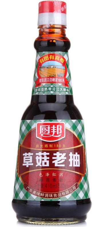 【亚欧超市】厨帮草菇老抽410ml/瓶 商品图0