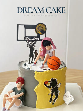 定制款蛋糕 - 篮球少年