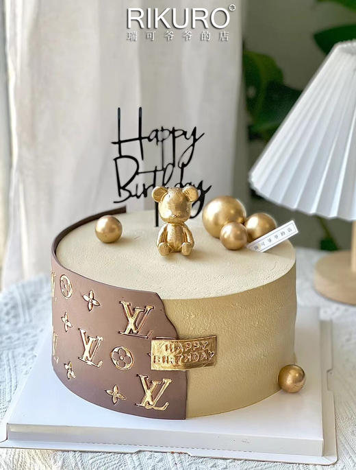 【翻糖LV巧克熊】鲜果乳脂蛋糕 商品图0