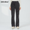 oldcolour2021秋季商场同款宽松百搭微喇休闲长裤女N34073463 商品缩略图2