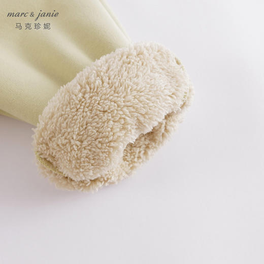 马克珍妮秋冬新款 男女童百搭加绒运动裤 儿童束脚裤221326 商品图4