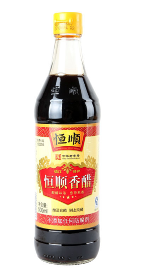 【亚欧超市】恒顺香醋(B香)500ml/瓶