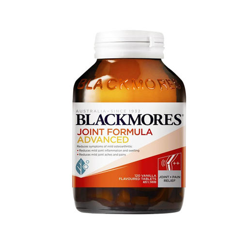 【跨境】Blackmores葡萄糖胺软骨素加强配方片120片/瓶 商品图0