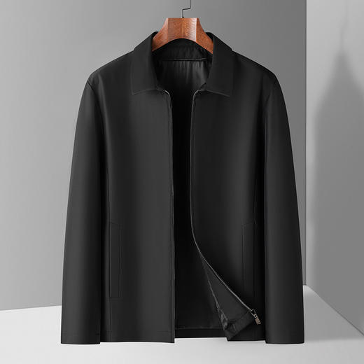 【90白鸭绒内胆】罗蒙羽绒服男士短款羽绒夹克爸爸装冬季保暖外套 商品图5