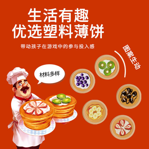 【集石桌游】小小神厨  Yummy Yummy Pancake 商品图1