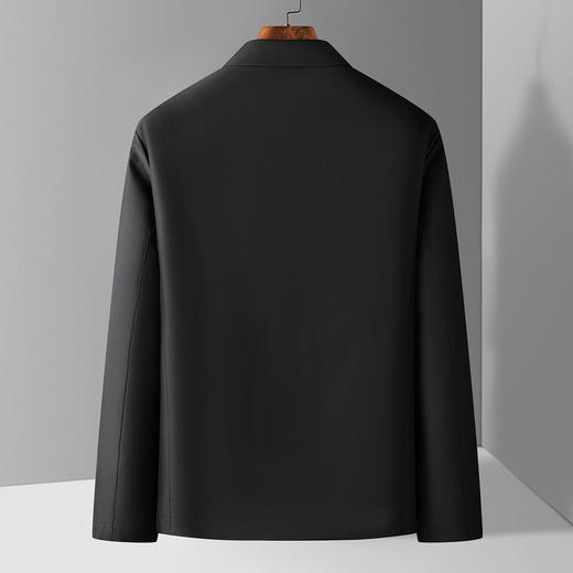 【90白鸭绒内胆】罗蒙羽绒服男士短款羽绒夹克爸爸装冬季保暖外套 商品图4