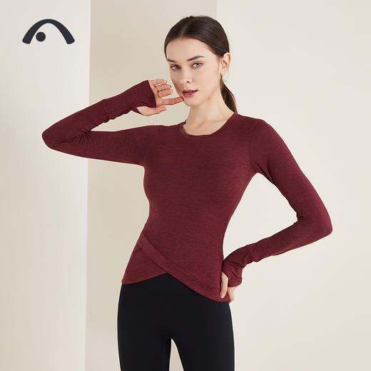 2022爱暇步秋冬新款瑜伽运动健身上衣A22137DAM 商品图12