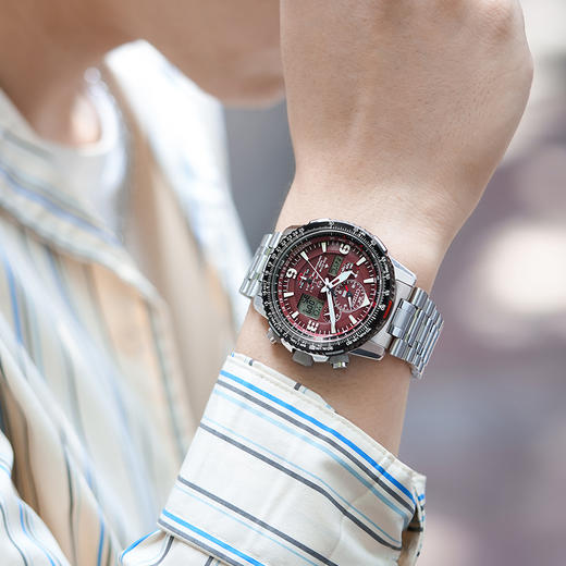 西铁城日本官方正品商务休闲光动能电波男士手表JY8086-89X 商品图8