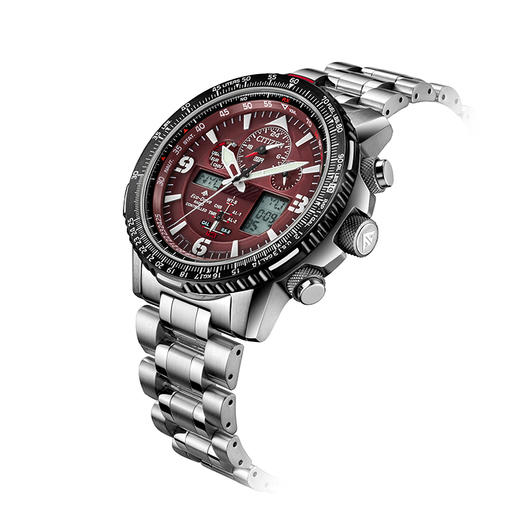 西铁城日本官方正品商务休闲光动能电波男士手表JY8086-89X 商品图1