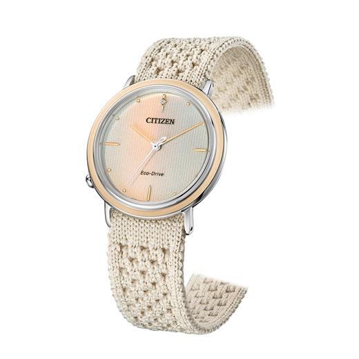 西铁城日本官方正品时尚光动能女表EM1006-40A 商品图4