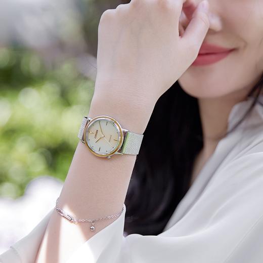 西铁城日本官方正品时尚光动能女表EM1006-40A 商品图8