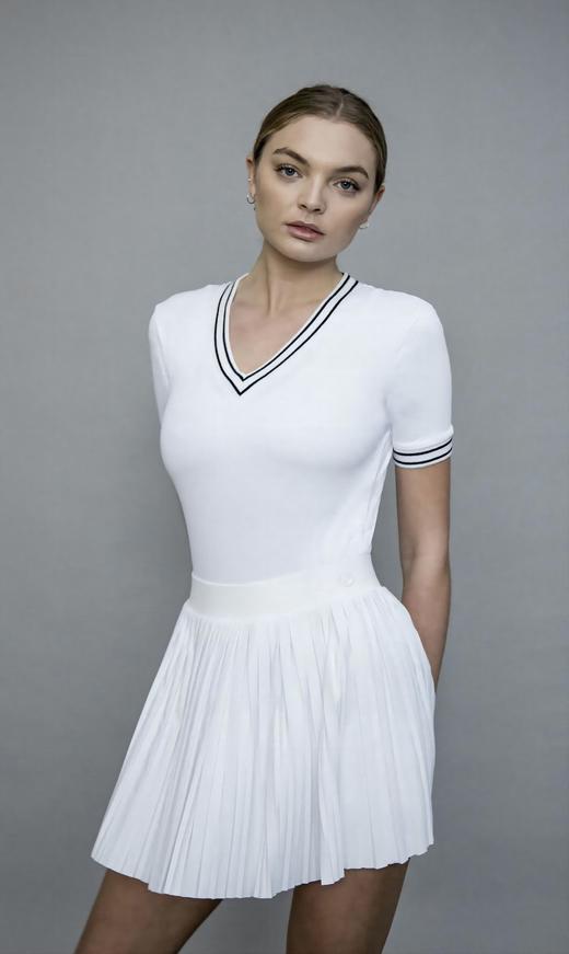 Jupp sport Maui Skirt - 女装 网球 下装 白色 商品图0