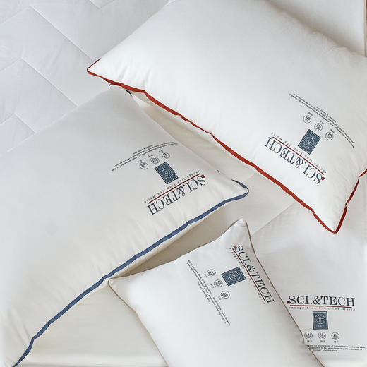 【下架】自然醒净卫士 • 三防枕 防水 防污 防头油枕芯家用护颈助睡眠不塌陷男女儿童纯棉枕头一只装LB 商品图3