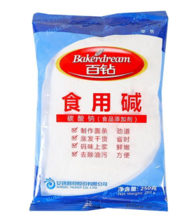 【亚欧超市】安琪百钻食用碱250g/袋
