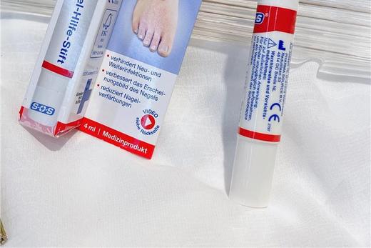 让枯手指甲回春的【德国SOS灰指甲笔4ml支】2000万德国人都在用它，一涂一抹，灰甲变亮甲❗受损指甲✅灰指甲 倒刺统 商品图1