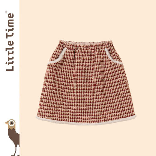littletime女童秋装套装2022新款洋气童装春秋时髦儿童小香风套装 商品图2