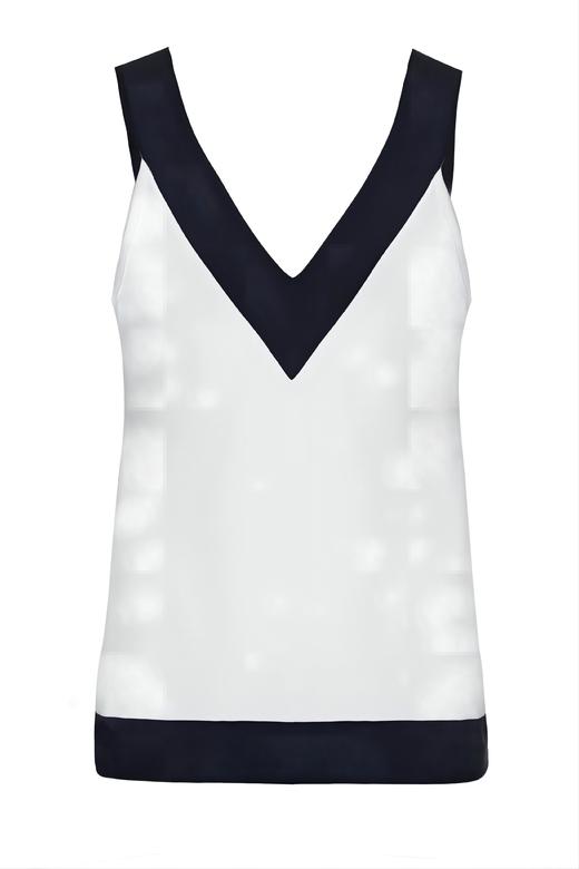 Jupp sport Nirvana Top - 女装 网球 上装 白黑色 商品图3