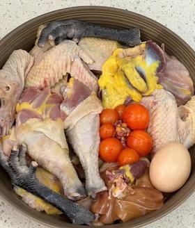 农家散养粮食鸡新鲜现宰冷冻锁鲜配送（送优质枸杞1袋）