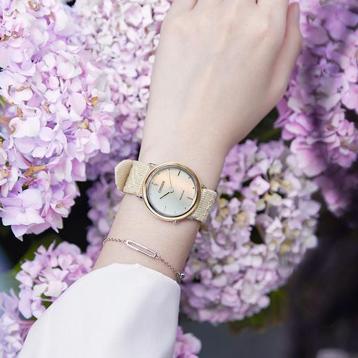 西铁城日本官方正品时尚光动能女表EM1006-40A 商品图7