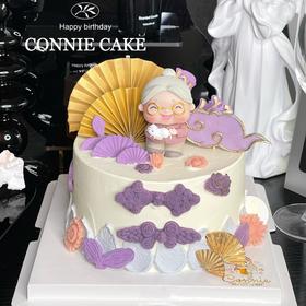 【1080】紫色温柔老奶奶