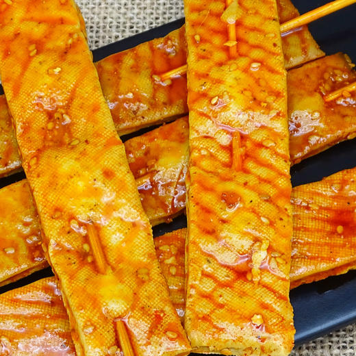 馋馋享竹签豆干（香辣、牛肉味）500g/份 商品图2