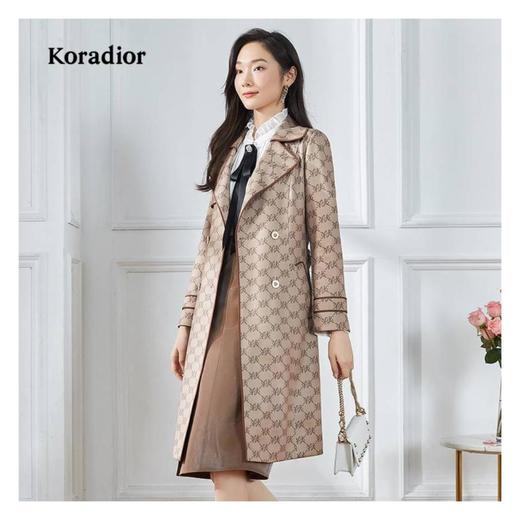 2楼Koradior服饰22年新款风衣外套 商品图0
