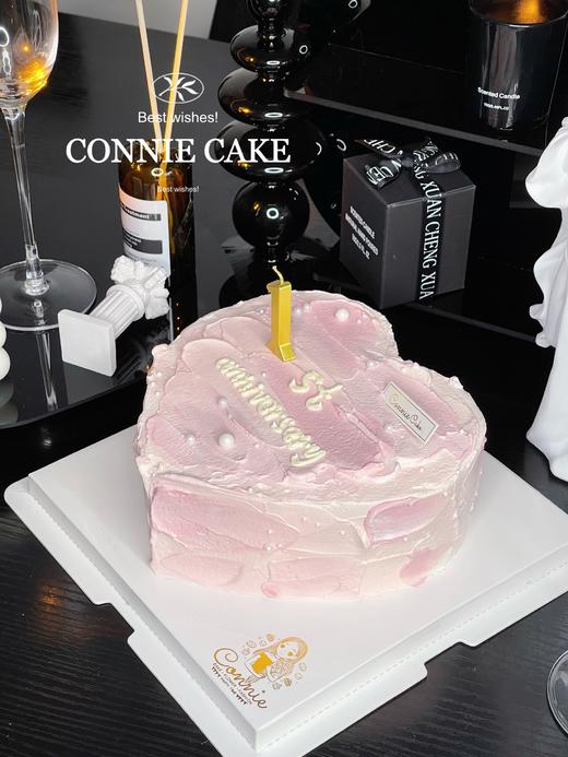 【1077】纪念日心形蛋糕 商品图2