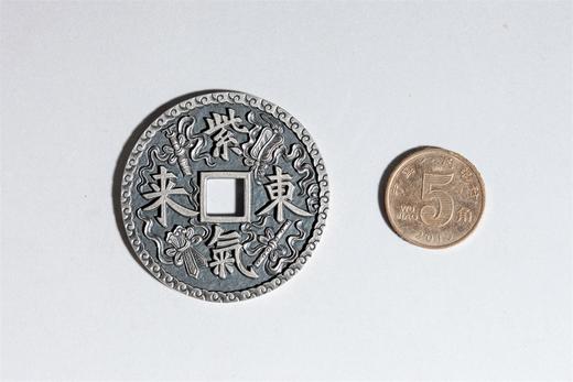 矩德泉坊 纯银手作 紫气东来暗八仙（4.2厘米版）590 商品图7