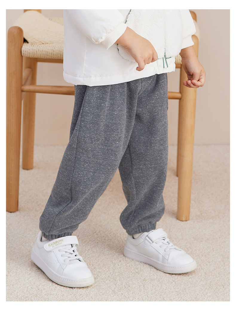 英氏童装儿童裤子春秋款外穿男童秋装长裤秋冬卫裤休闲运动