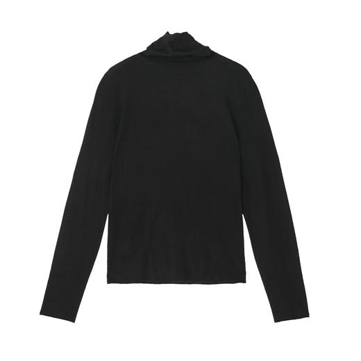 谜底2022秋新款高领针织衫纯色基础百搭叠穿内搭毛衫女223MZ1316 商品图1