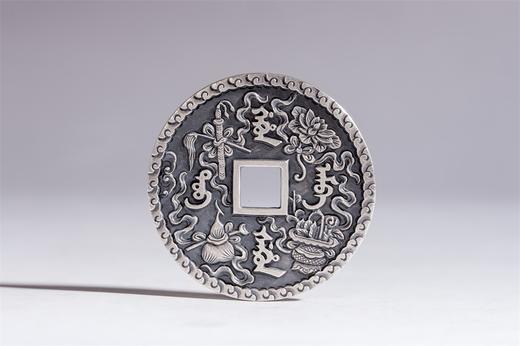 矩德泉坊 纯银手作 光明正大暗八仙（4.2厘米版）597 商品图1