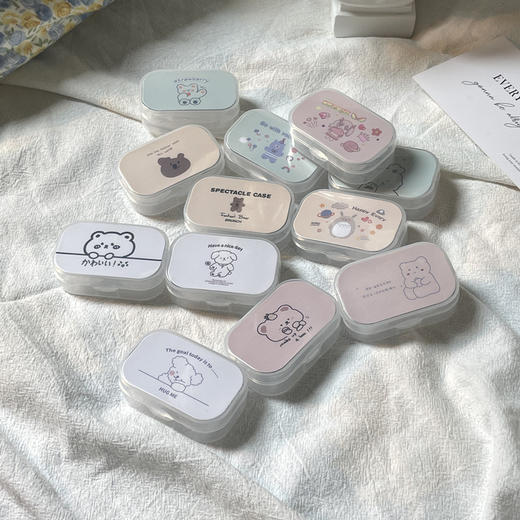 隐形眼镜盒/像鱼kj276简约盒 商品图3
