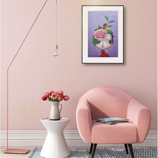 解永生《喜上眉梢2》版画 商品图2