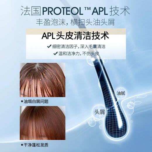 【99任选3件|均价￥33/件】玻尿酸洗发水控油蓬松氨基酸无硅油去屑止痒|儒意官方旗舰店 商品图3