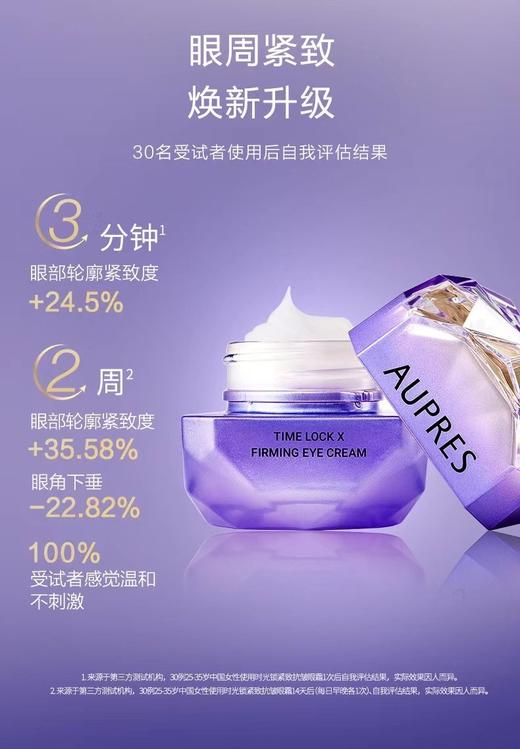 时光锁紧致抗皱眼霜 20g 商品图2
