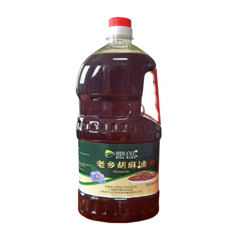 【荞邦】老乡纯胡麻油2.5L传统工艺滴滴浓香