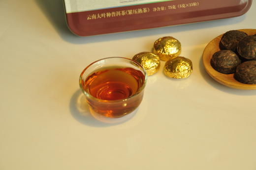 【商务 便捷】东创茶 1922陈香小金沱  办公用茶 商品图1