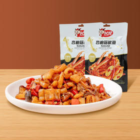 【湖南特产】长龙杏鲍菇鱿鱼香辣味85g/包 一口轻享山珍海味