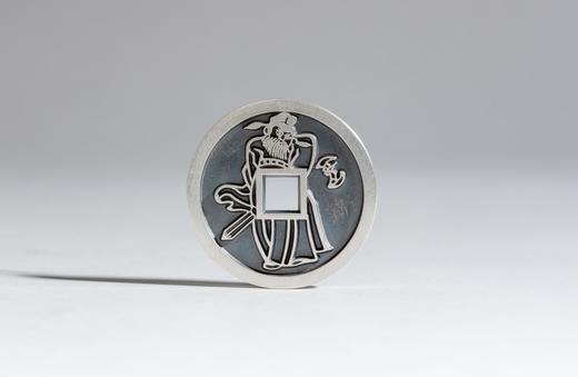 矩德泉坊 纯银手作 除邪辟鬼（2.9厘米版）598 商品图1