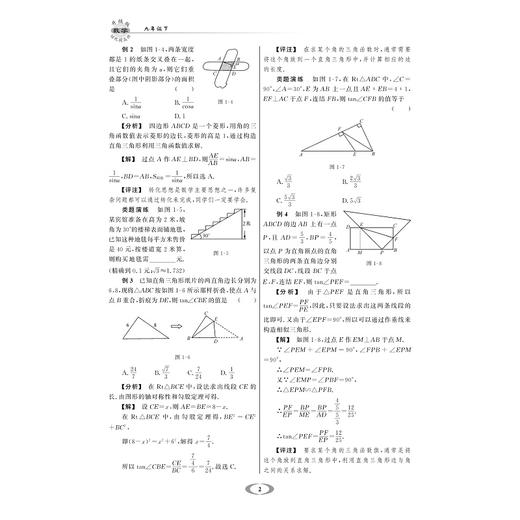 数学(9下升级版)/培优提高班/王亚权/浙江大学出版社 商品图2