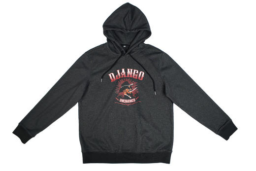 2022新款被解救的姜戈款电影最TOP原创圆领连帽卫衣帽衫长袖纯棉 商品图0