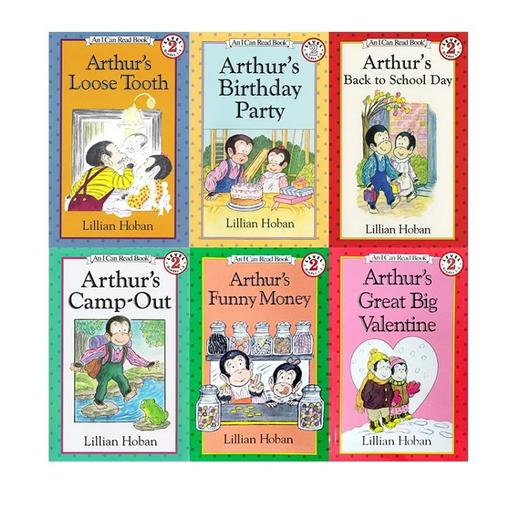 有音频【I Can Read 2级 AR2.7-3.1】 Arthur 亚瑟猴系列 6册 汪培珽推荐书单 商品图0