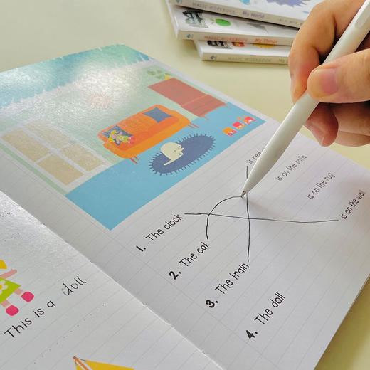 Magic Workbook 全4册 3-6岁 本·弗兰科·戴维斯 著 少儿英语 商品图1