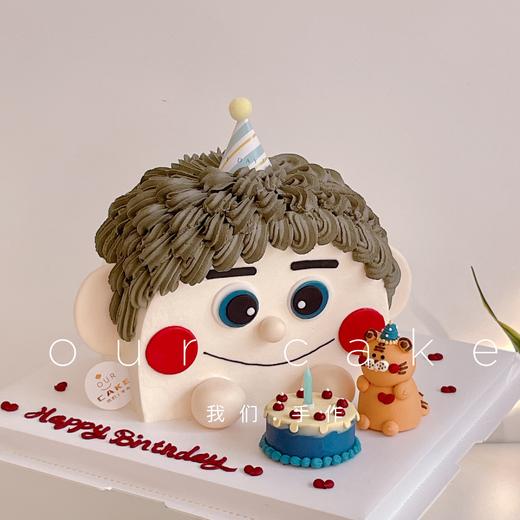 娃娃头立体蛋糕-低糖处理无添加 商品图5