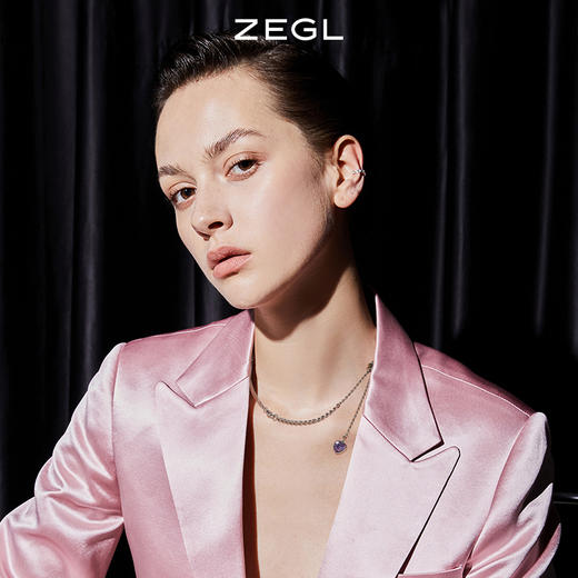 ZEGL自定饰甜心系列DIY蝴蝶结拼接项链女仿珍珠高级感锁骨毛衣链 商品图7