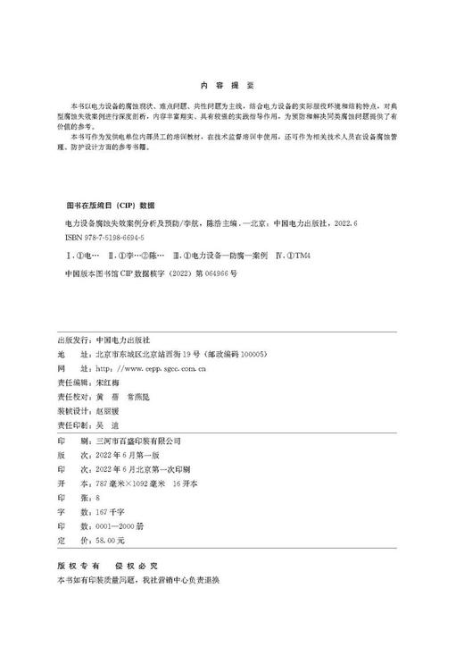 电力设备腐蚀失效案例分析及预防 商品图3