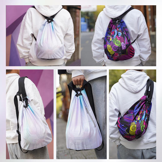 李质造户外运动训练多功能双肩收纳包装备袋 商品图1