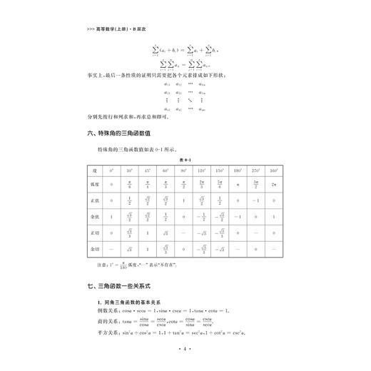 高等数学（上册）·B层次/高职高专十三五规划教材/高华/浙江大学出版社 商品图4