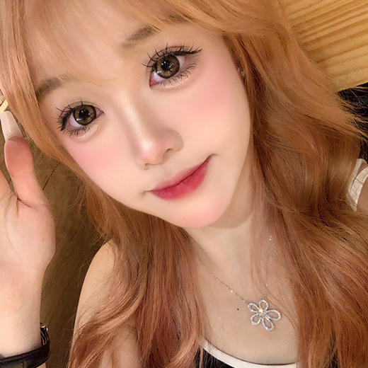 日抛新 Kaylens 雾之深棕 14.5 着色14.0 狗狗眼棕粗边 商品图2