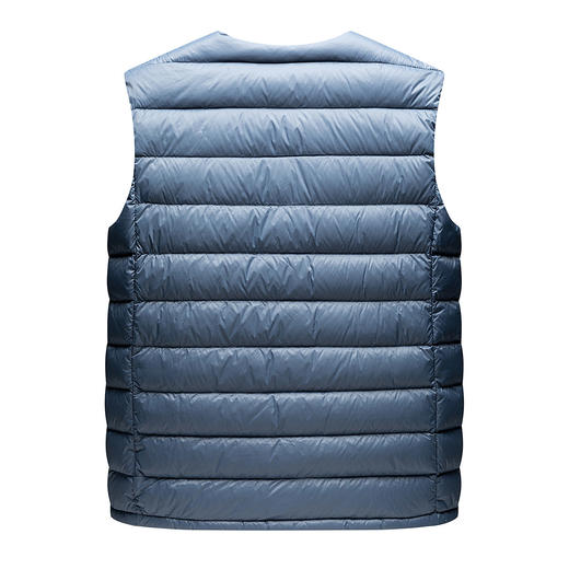 【白鸭绒 轻薄 多色】罗蒙男士羽绒背心秋冬保暖轻薄羽绒服背心马夹 商品图5